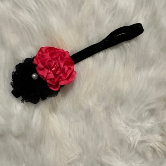 Bundle (3) of Double Chiffon Flower on FOE Headband - Picture 2 of 4